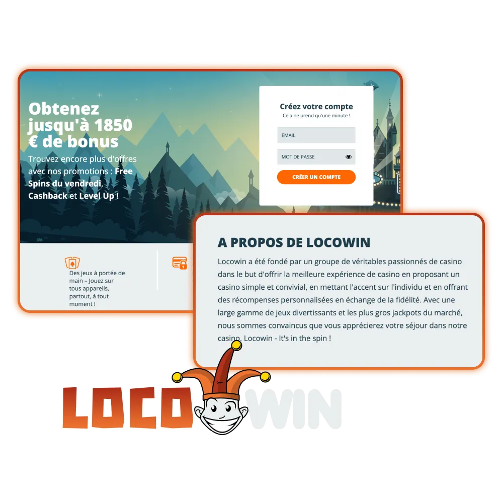 Apprenez-en davantage sur Locowin Home et son engagement envers des jeux de qualité.