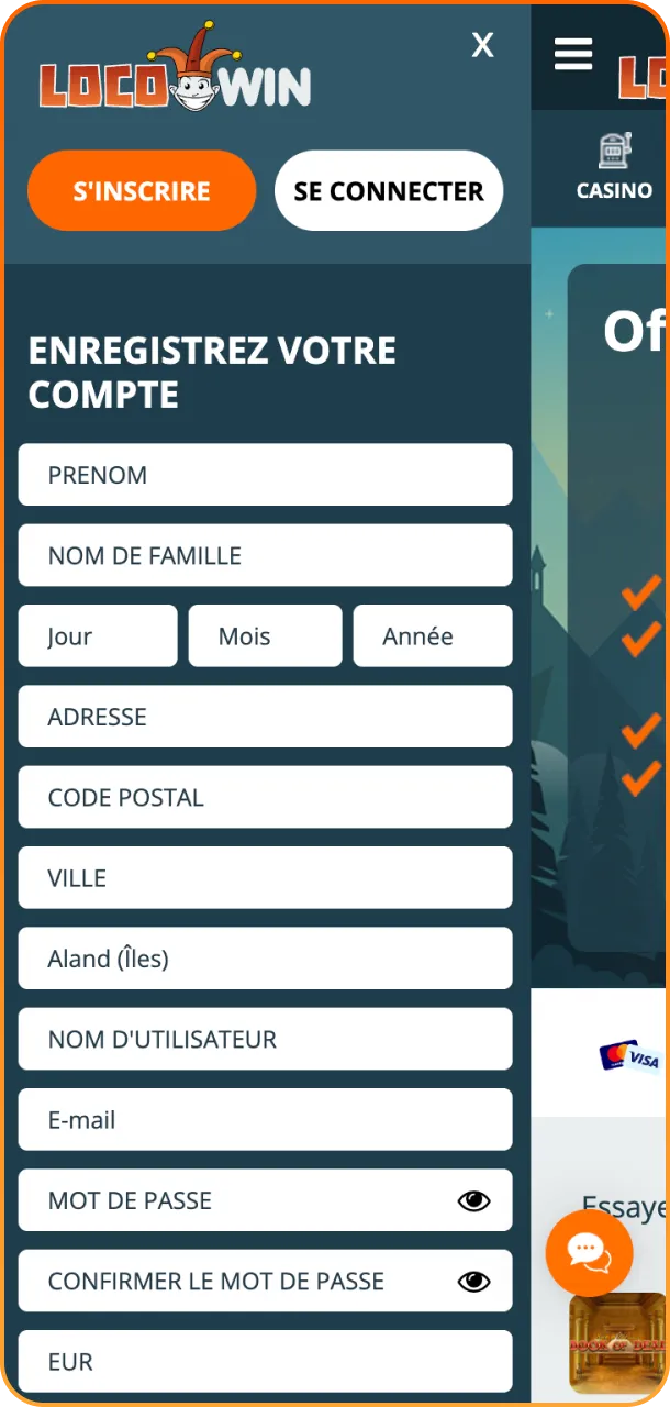 Inscrivez-vous et encaissez vos gains dès maintenant sur Locowin.