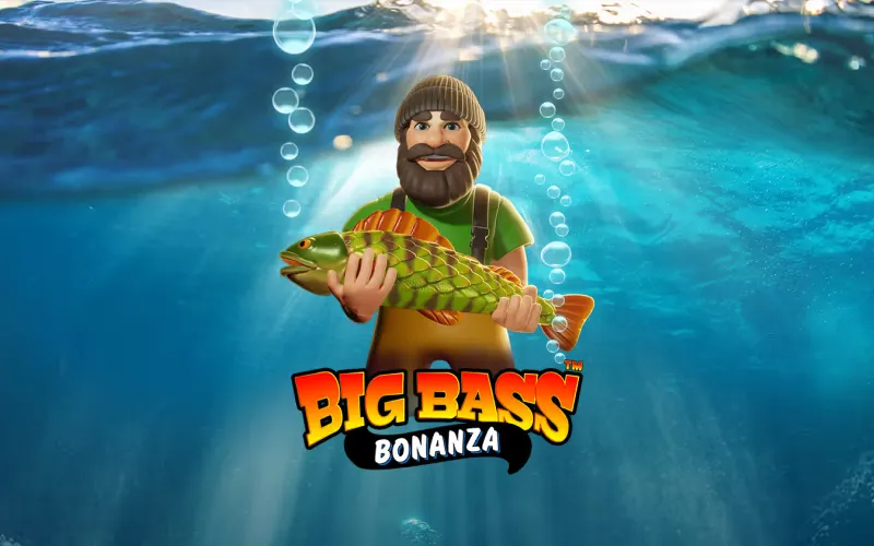 Vaya a pescar para obtener recompensas en Big Bass Bonanza en LocoWin.