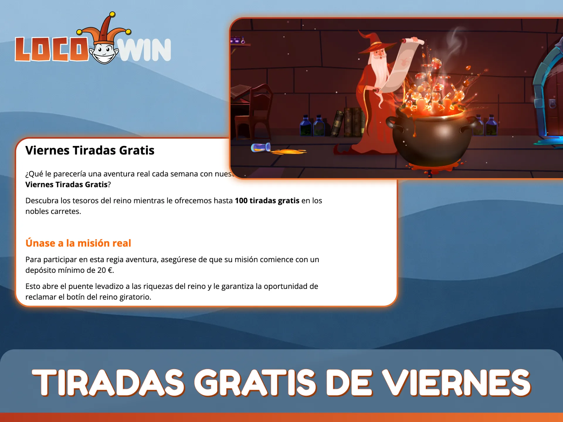 Obtén giros gratis los viernes para los mejores juegos de aplicaciones móviles en LocoWin.
