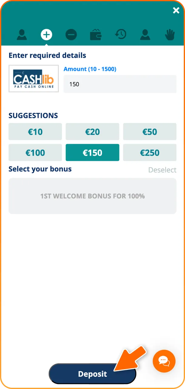 Complete the security steps to confirm the payment for your LocoWin deposit.