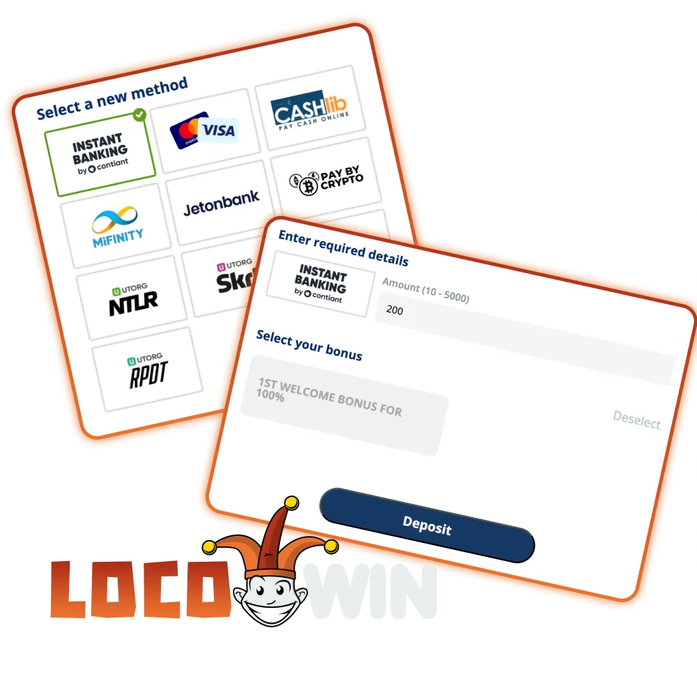 Use the official portal for LocoWin deposits to fund your account easily.