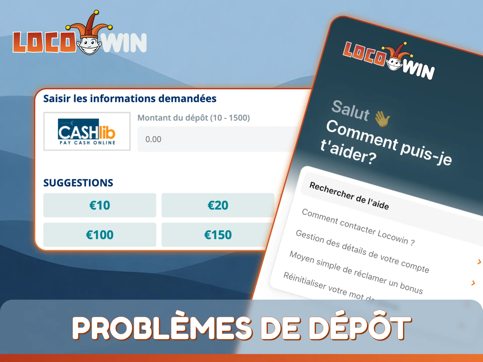 Consultez notre guide de dépannage pour connaître les problèmes de dépôt courants et comment les résoudre.