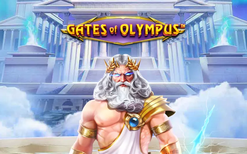 Gana a lo grande en la tragamonedas Gates of Olympus en la página de inicio de LocoWin.