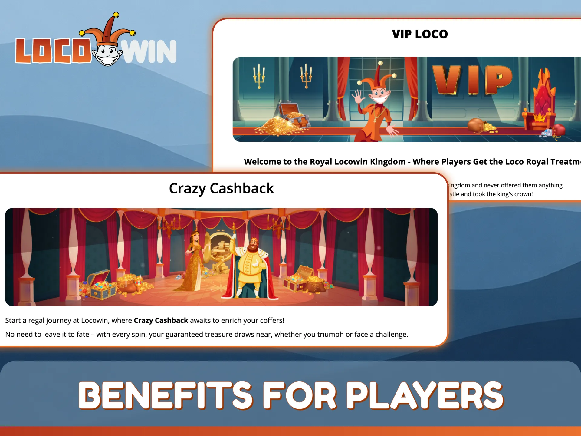 Explore our benefits for players and enjoy a premium gaming experience.