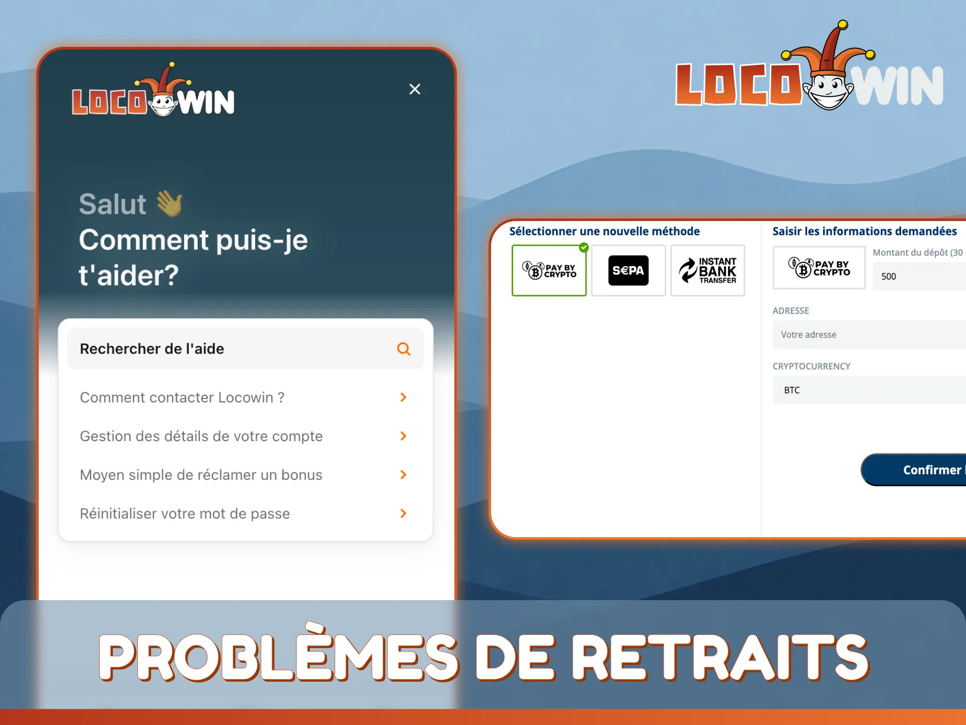 Consultez le guide sur les problèmes de sevrage courants et comment les résoudre.