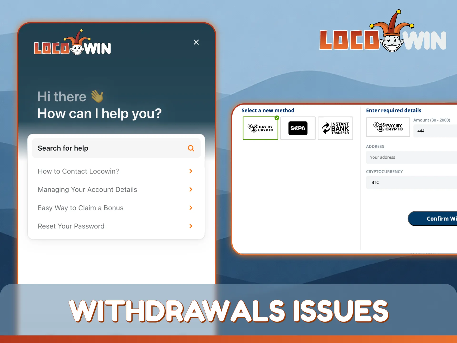 Read the guide on common withdrawal issues and how to solve them.