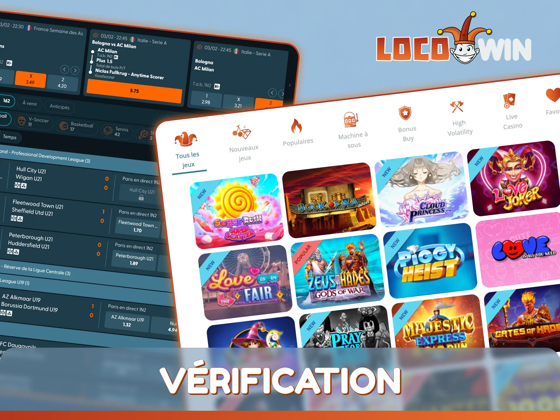 Chez LocoWin, vous pouvez plonger directement dans le jeu et commencer à placer des paris sans aucune complication.