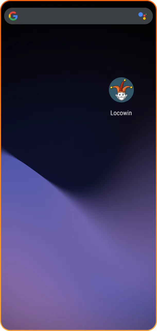 Klicke auf das neue Symbol auf deinem Homescreen und starte dein Abenteuer in der Locowin App.
