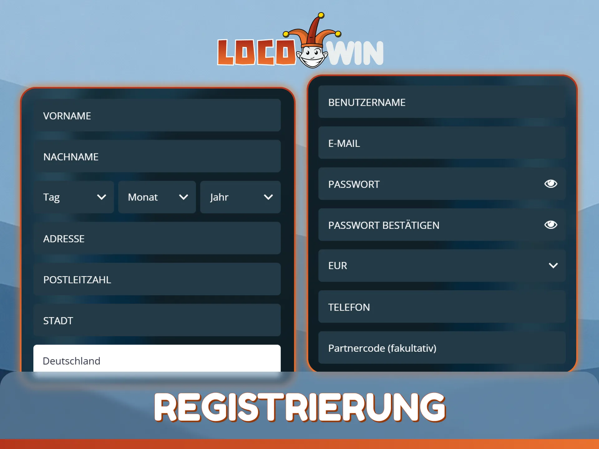 Erfahre in dieser einfachen Anleitung, wie du schnell ein neues Konto im LocoWin Casino erstellst.