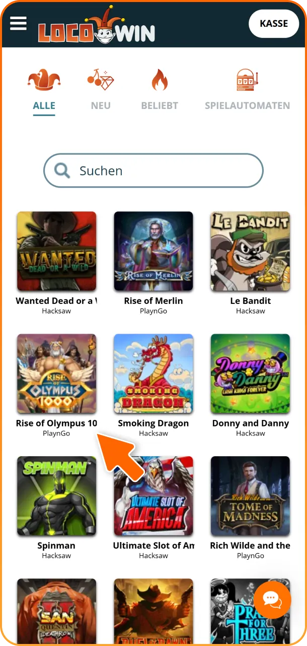 Nutzen Sie das zusätzliche Guthaben sofort für Ihre Lieblingsspiele im LocoWin Casino.